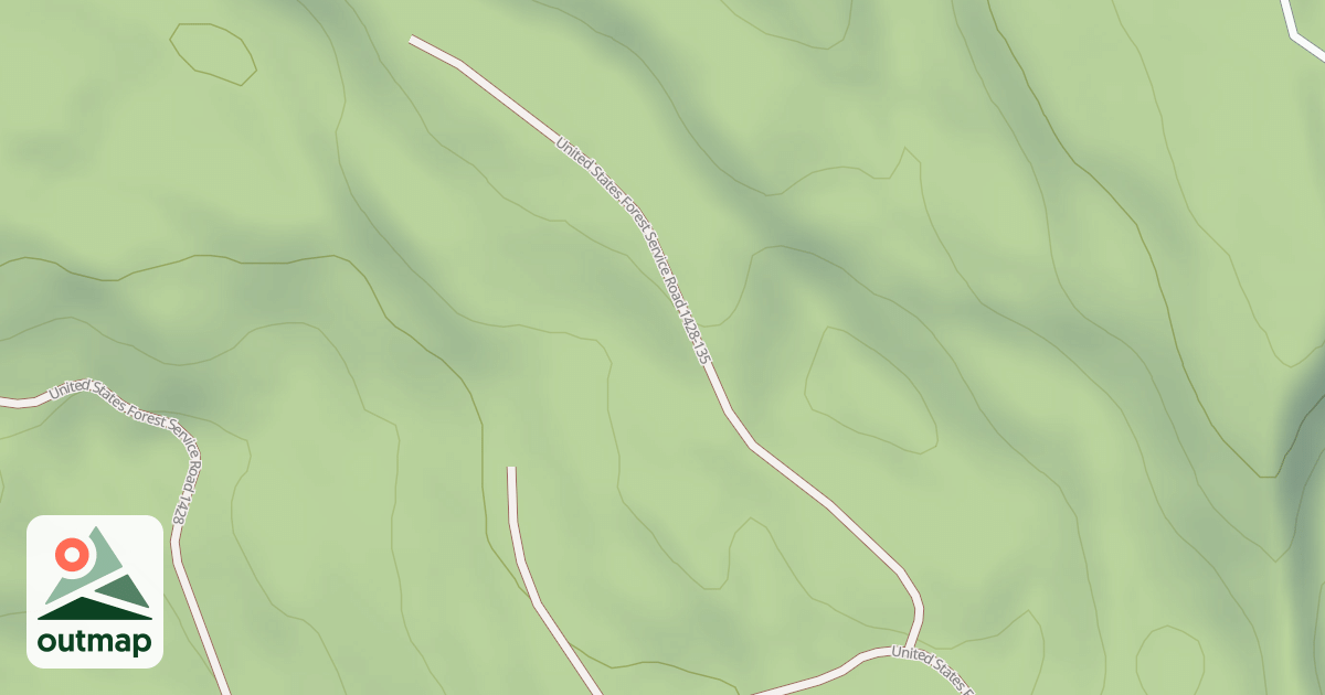 Map of USFS Motor Vehicle Use Map Roads {1AC5C697-8B66-4DE4-8267-8064DACAC748}