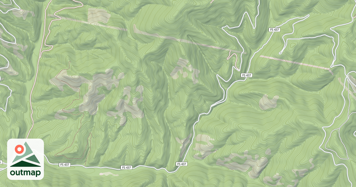 Map of HAYDEN CREEK