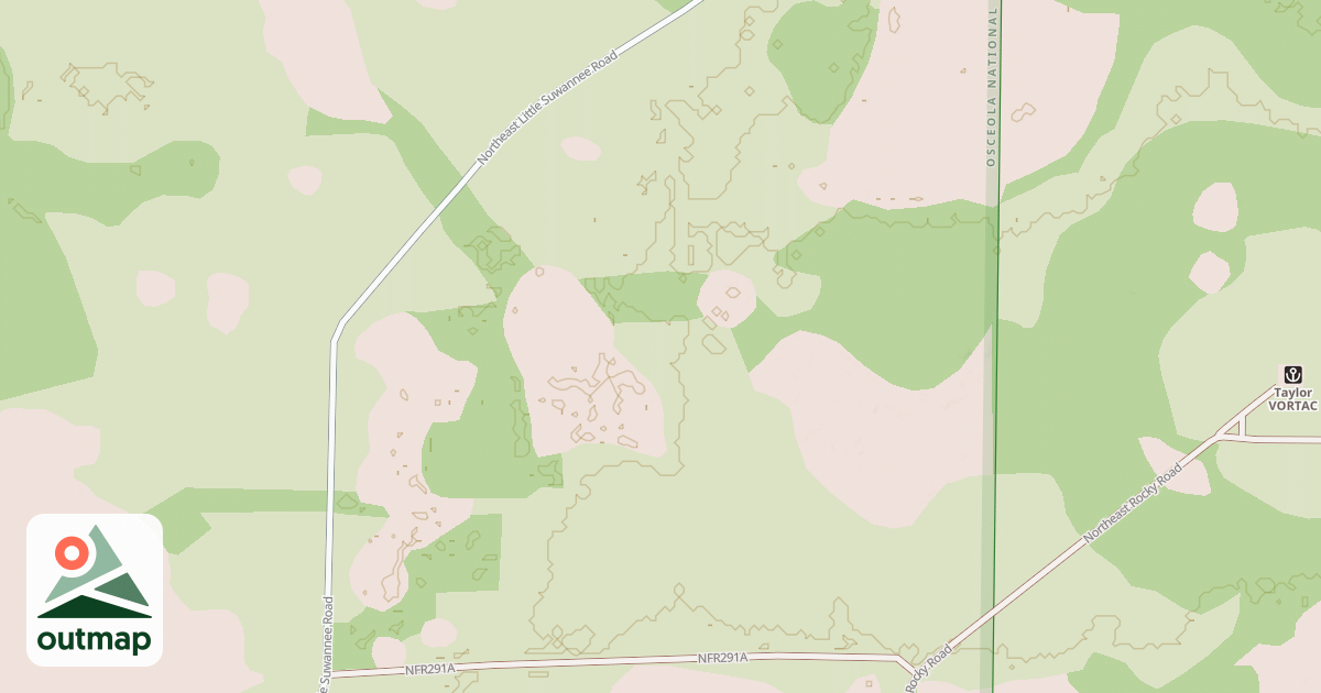 Map of USFS National Forest System Roads {97B7E930-2298-4D0D-BD9B-B7172A551A17}