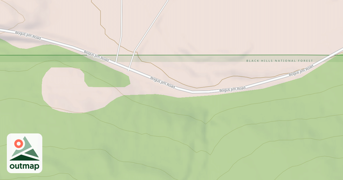 Map of BOGUS JIM BR 1F