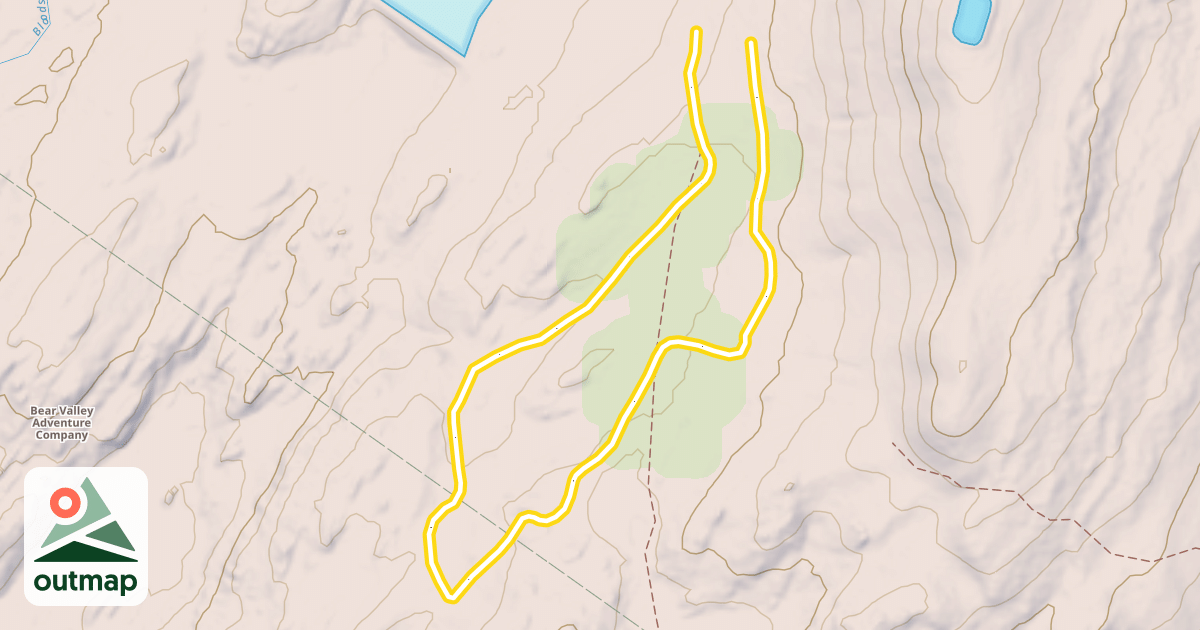 Map of 4. Bjornloppet