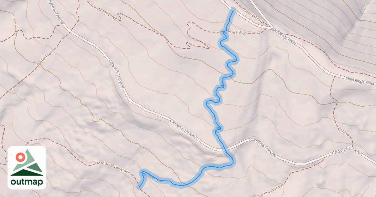 Map of Beer Can