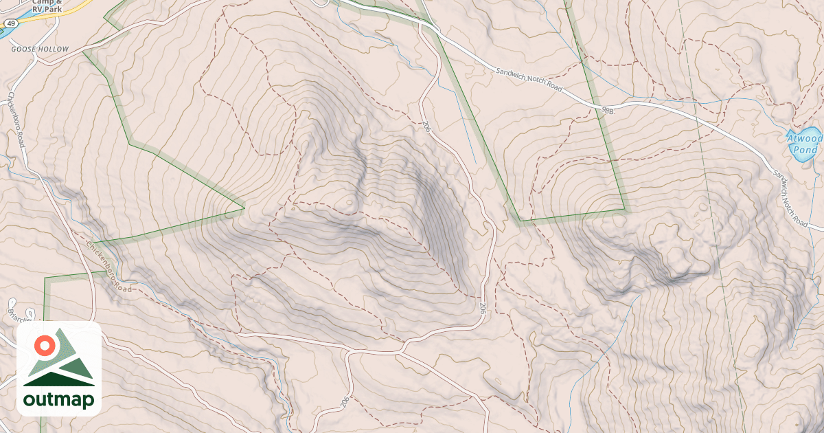 Map of Chickenboro Snomo