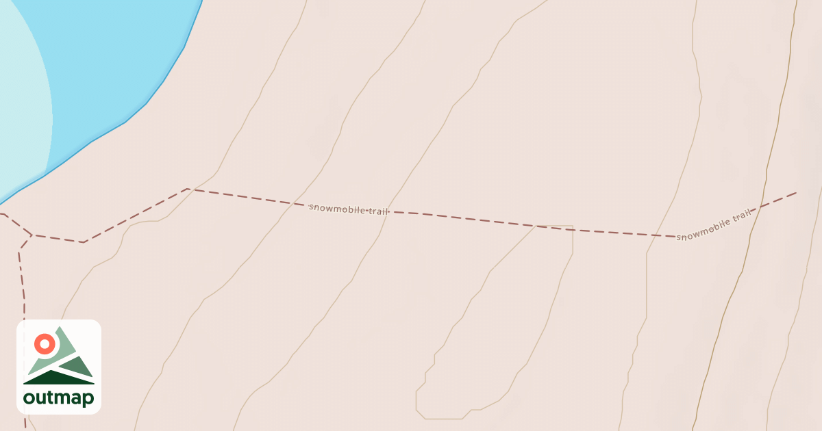 Map of Mallet Pond Ada Trail #14
