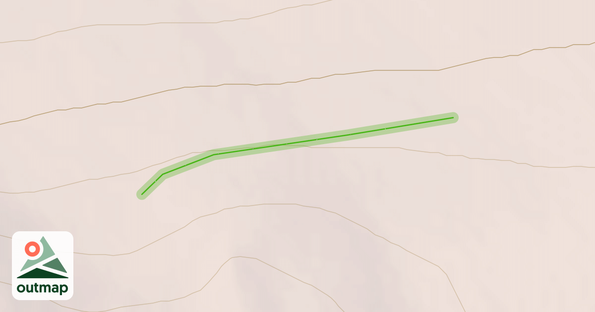 Map of Upper Traverse East