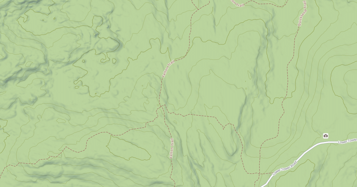 Map preview of Felton Trail