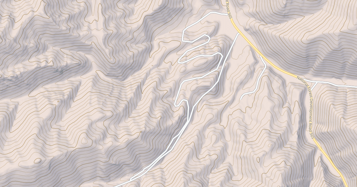 Map preview of MILL FLAT ATV