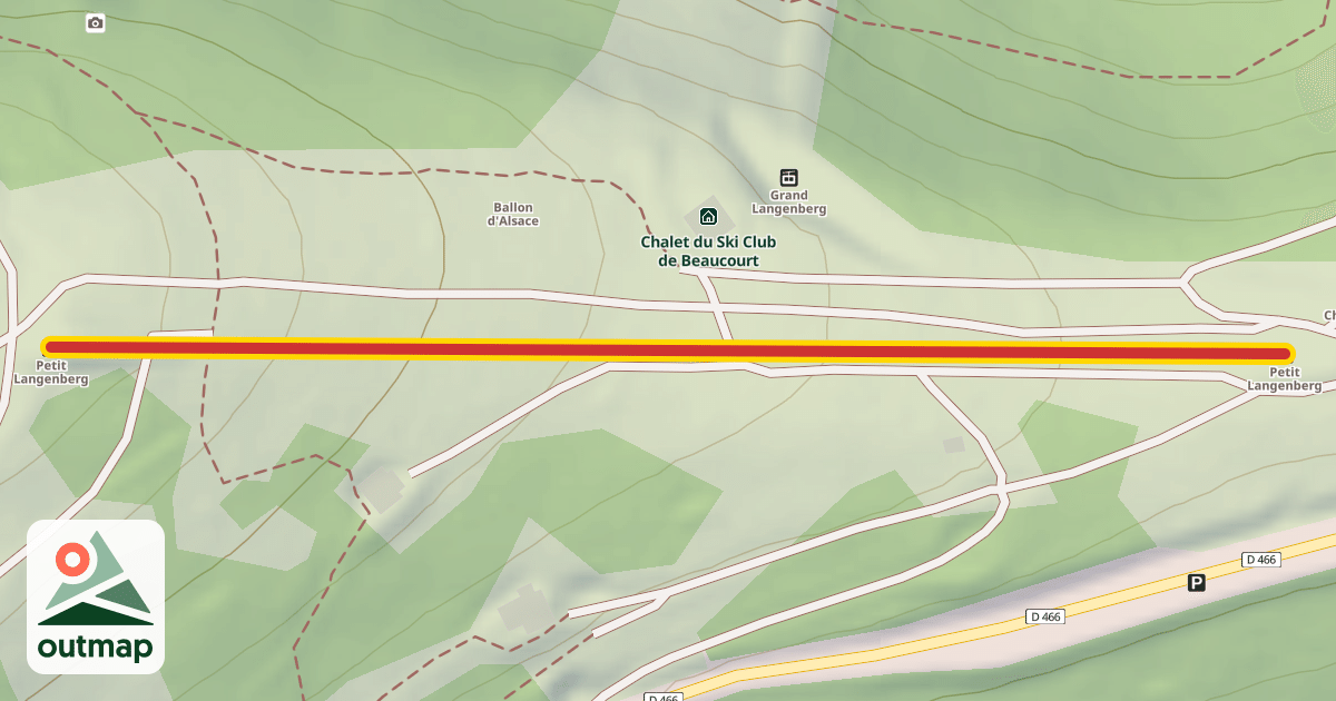 Map of Petit Langenberg