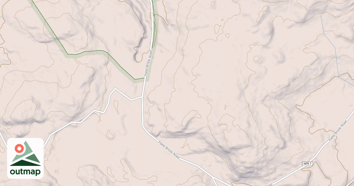Map of Patte Brook Snomo