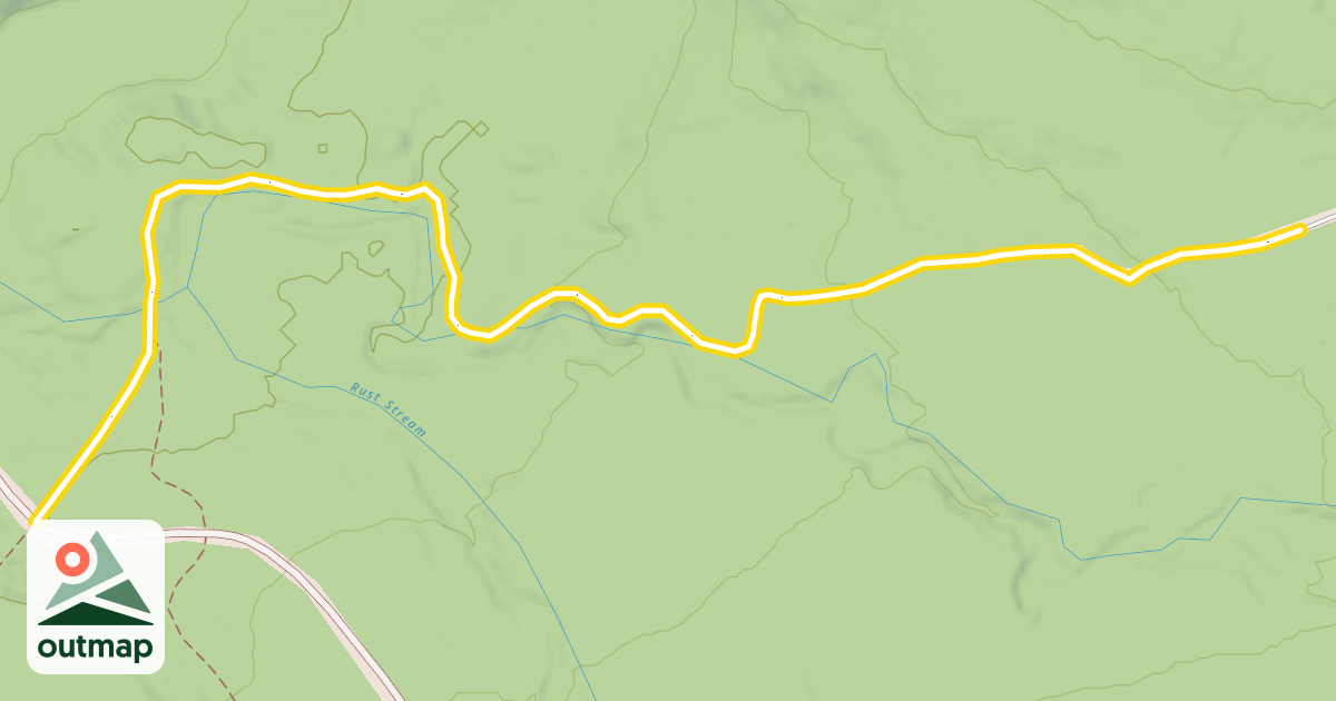 Map of Tote Road
