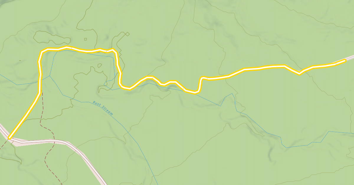 Map preview of Tote Road