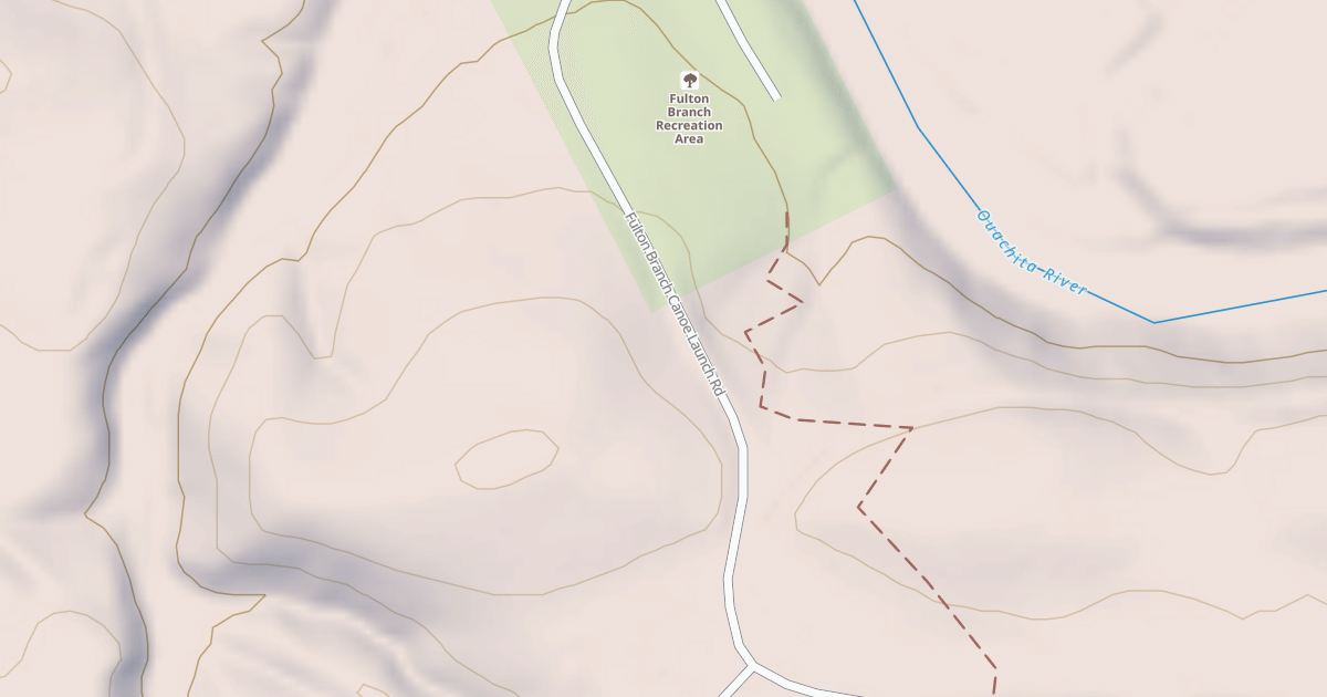 Map preview of FULTON BRANCH