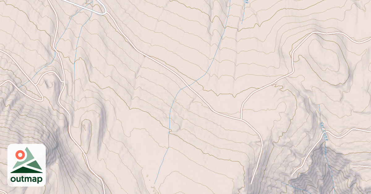 Map of USFS National Forest System Roads {D27E154B-564F-4D37-B0A3-83CA1B2F9BF1}