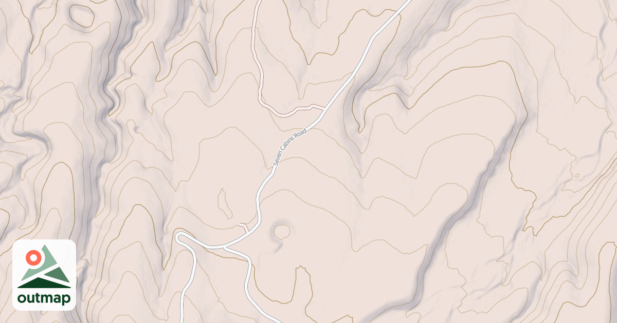 Map of SEVEN CABINS
