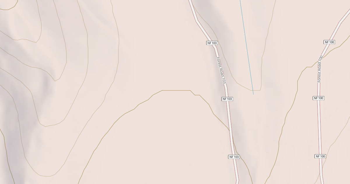 Map preview of USFS Motor Vehicle Use Map Roads {0CC2CAD4-221E-43D0-A954-4B9FE895819D}