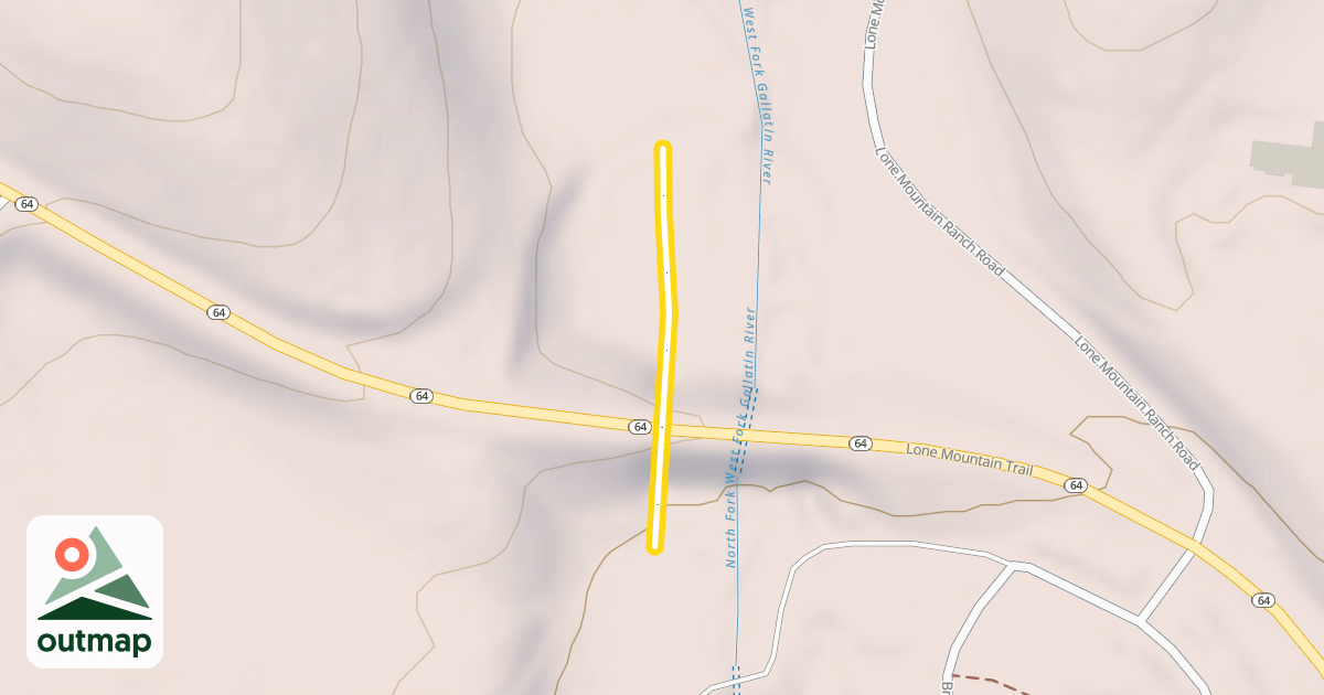 Map of Ranch Loop