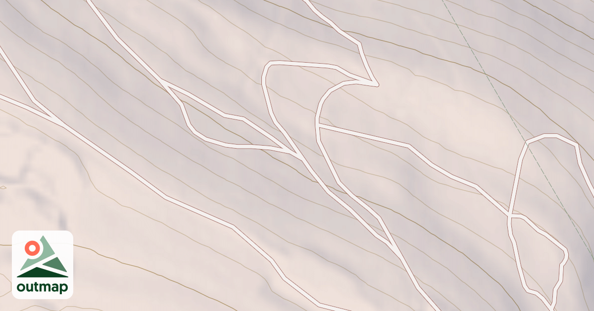 Map of Bloody Skillet ATV Trail