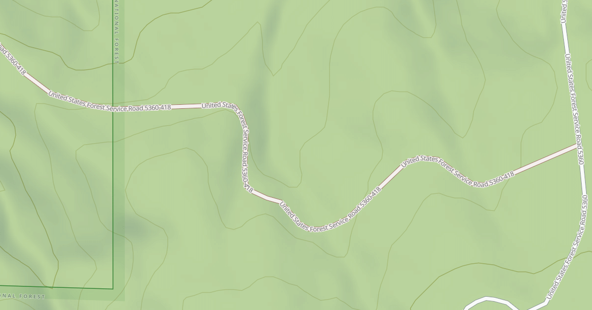 Map preview of USFS Motor Vehicle Use Map Roads {3F393BDA-2AAA-49C2-BDCA-16C1A1E8C99C}