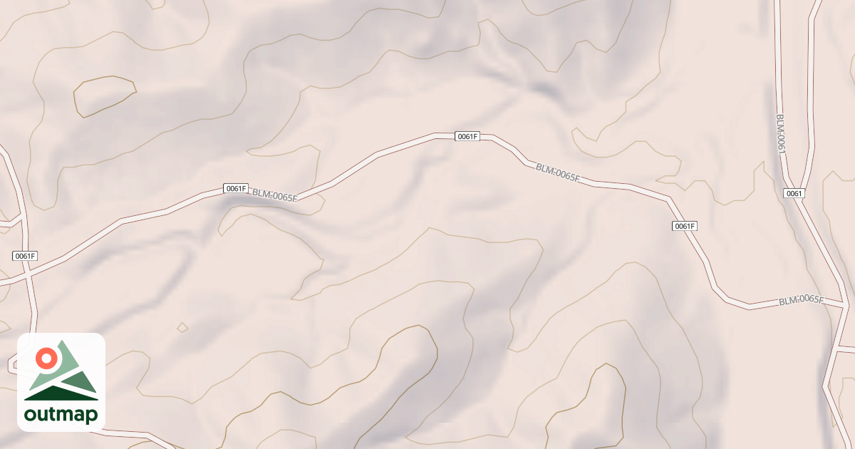 Map of BLM National GTLF Public Motorized Roads 2e9f2437-6dd1-4902-aeec-8beefc25495d