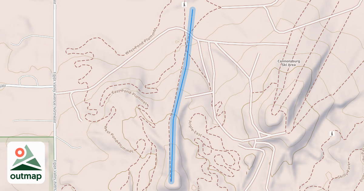 Map of 1-96