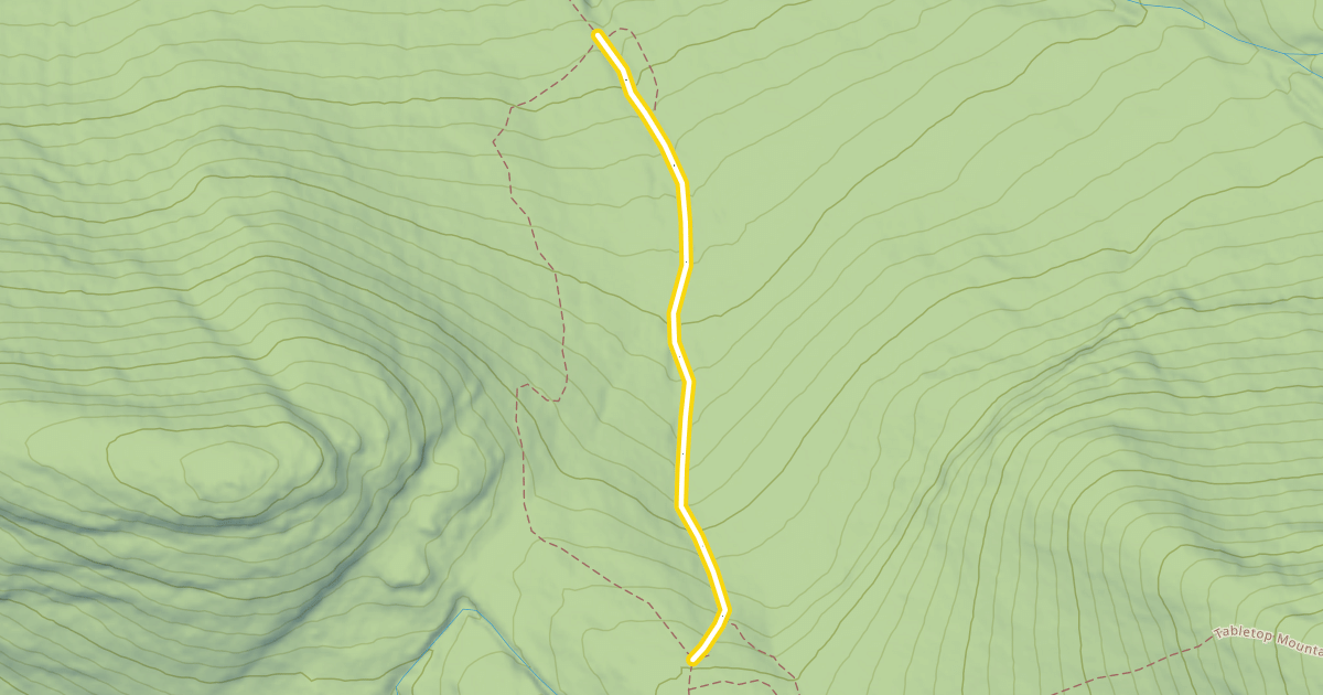 Map preview of Van Hoevenberg Ski Trail