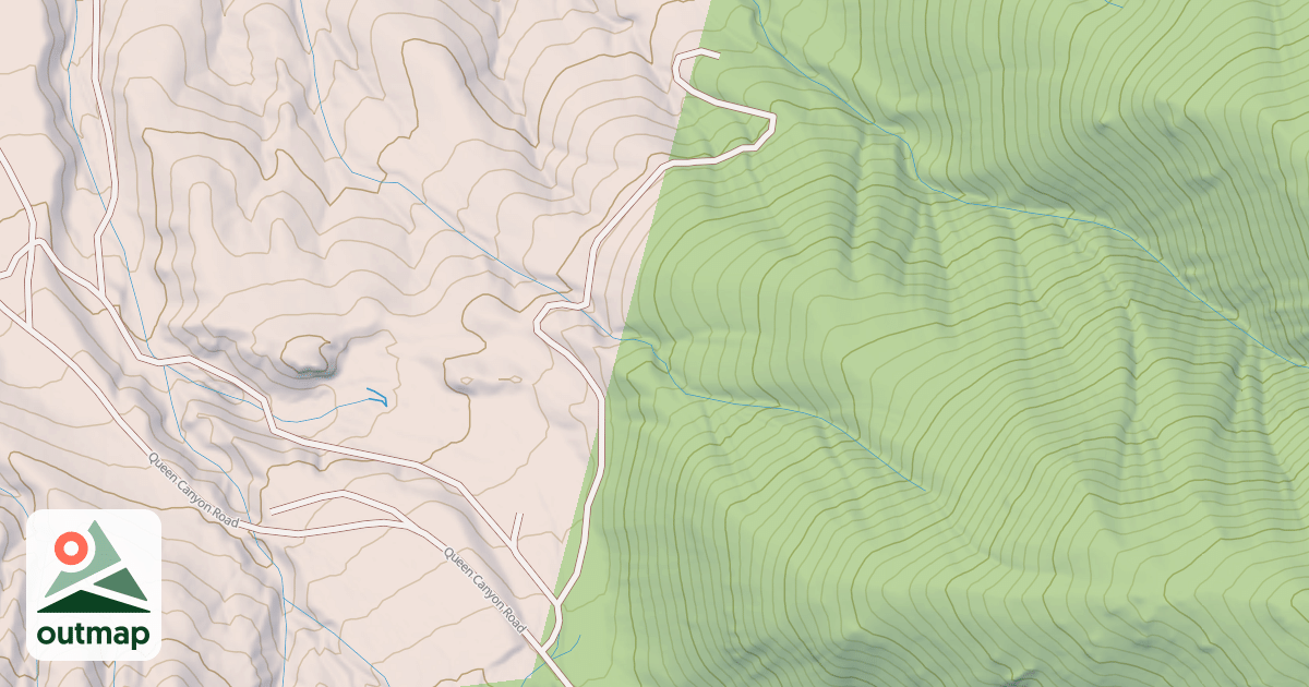 Map of USFS Motor Vehicle Use Map Roads {E16C002A-D973-4373-B71C-327F354B41C1}