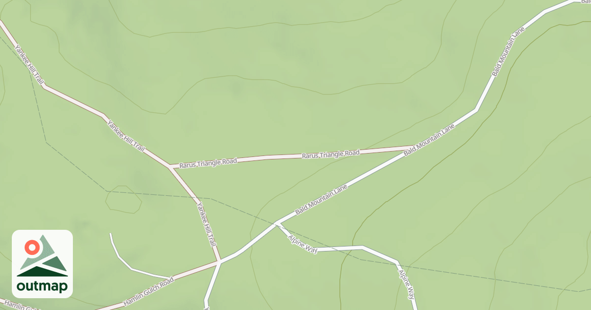 Map of RARUS TRIANGLE
