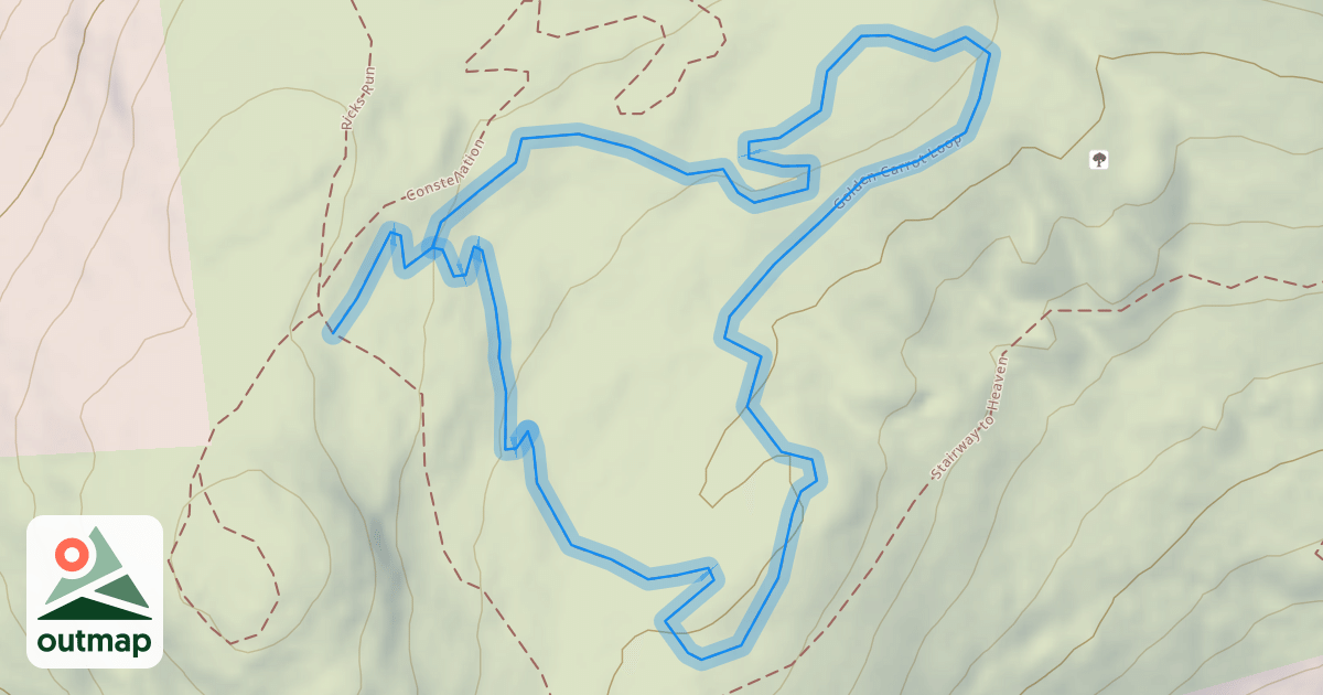 Map of Golden Carrot Loop
