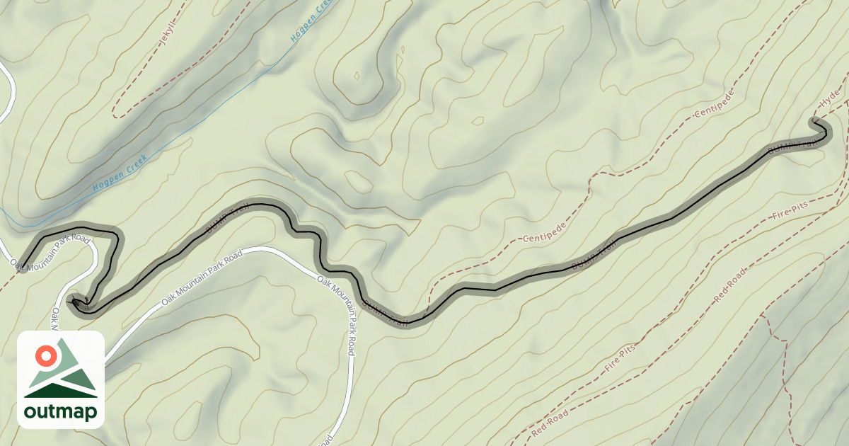Map of BUMP Trail