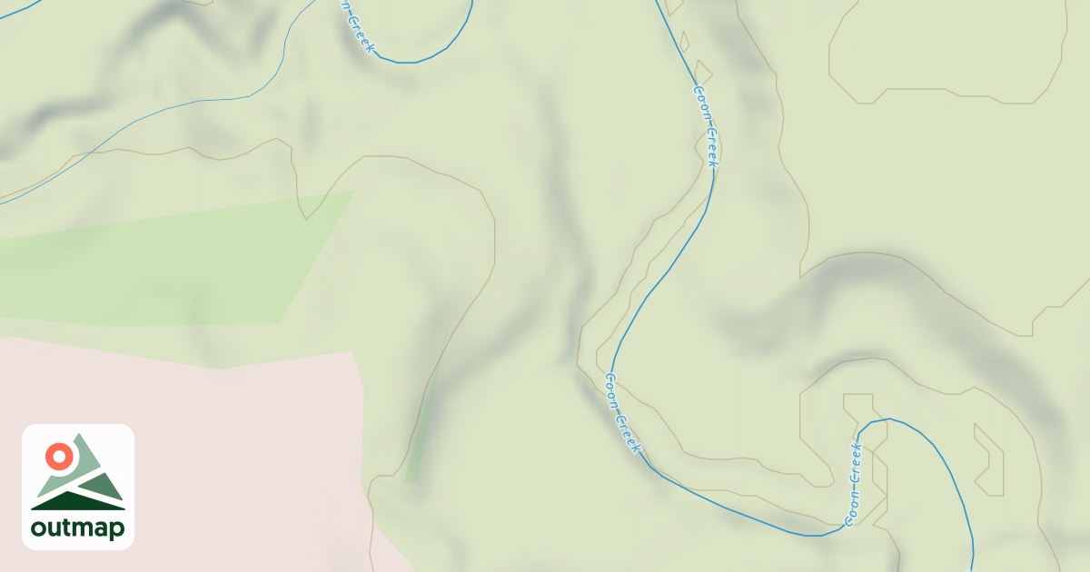Map of Shady Oaks Native Prairie Adventure Trails