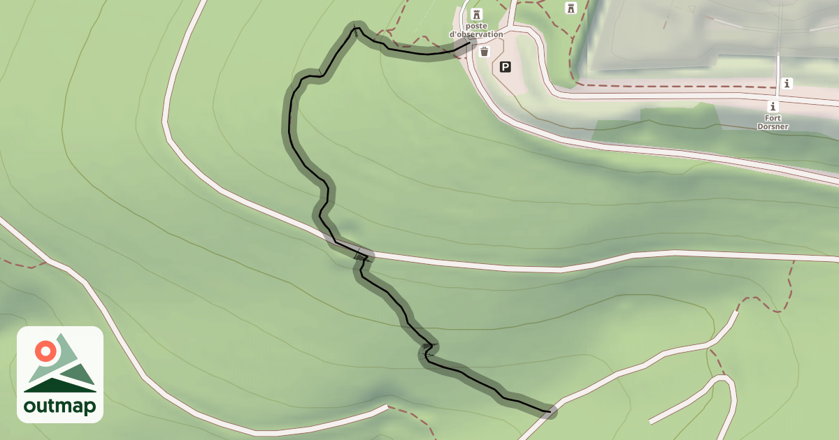 Map of Piste Enduro