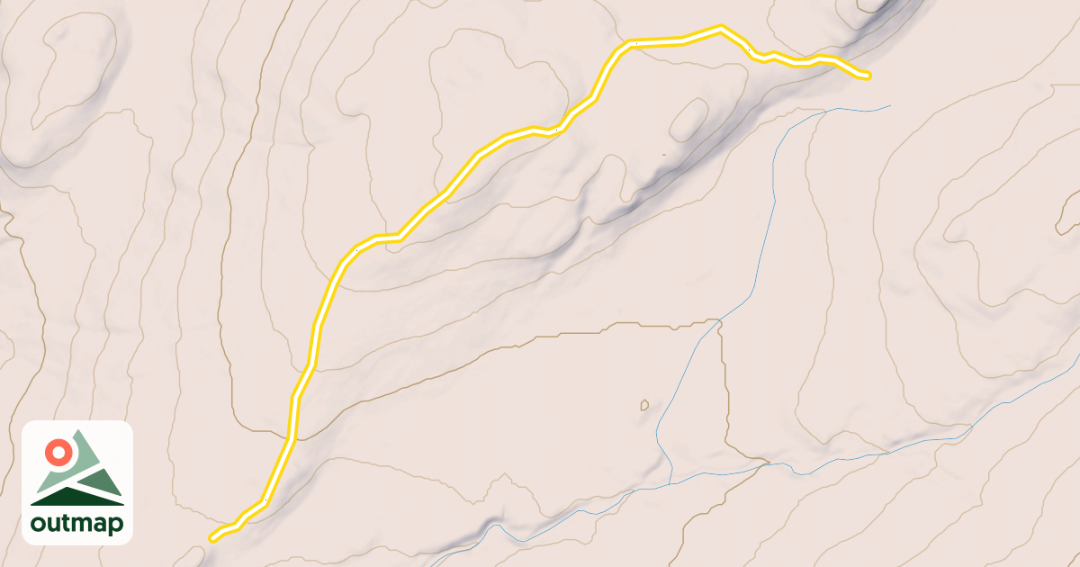 Map of Achey Breakey