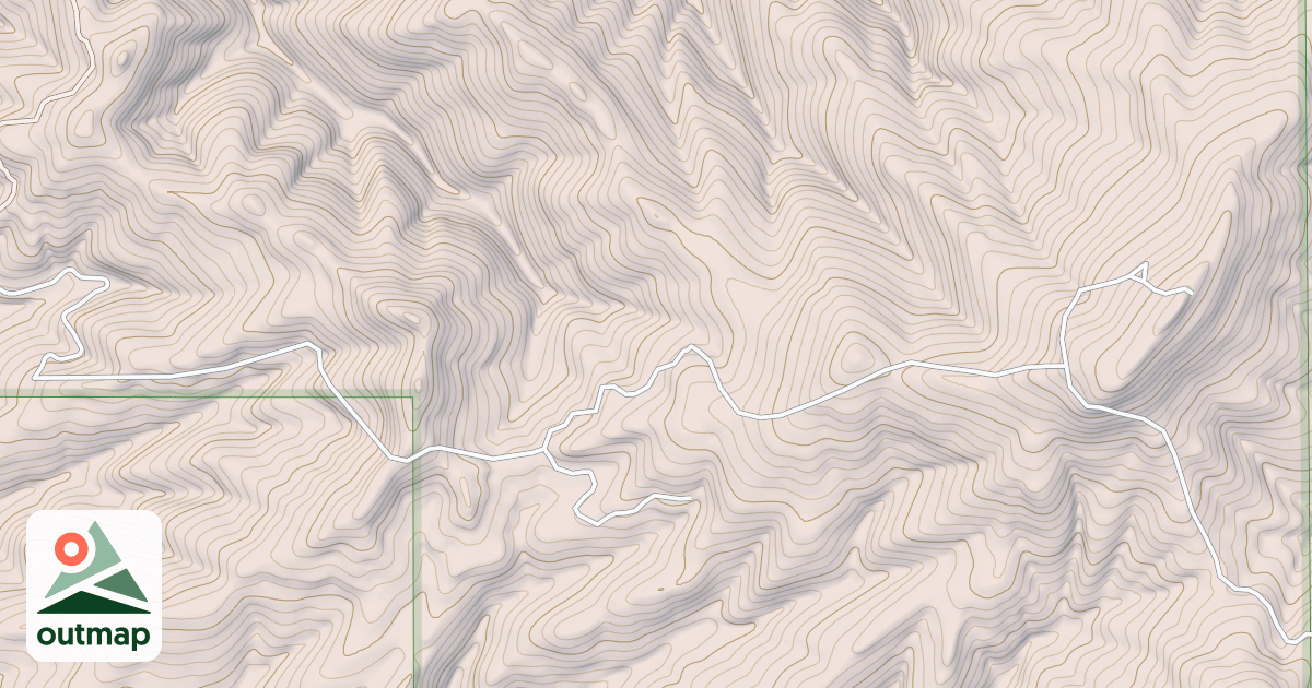 Map of Anthony Peak Ohv
