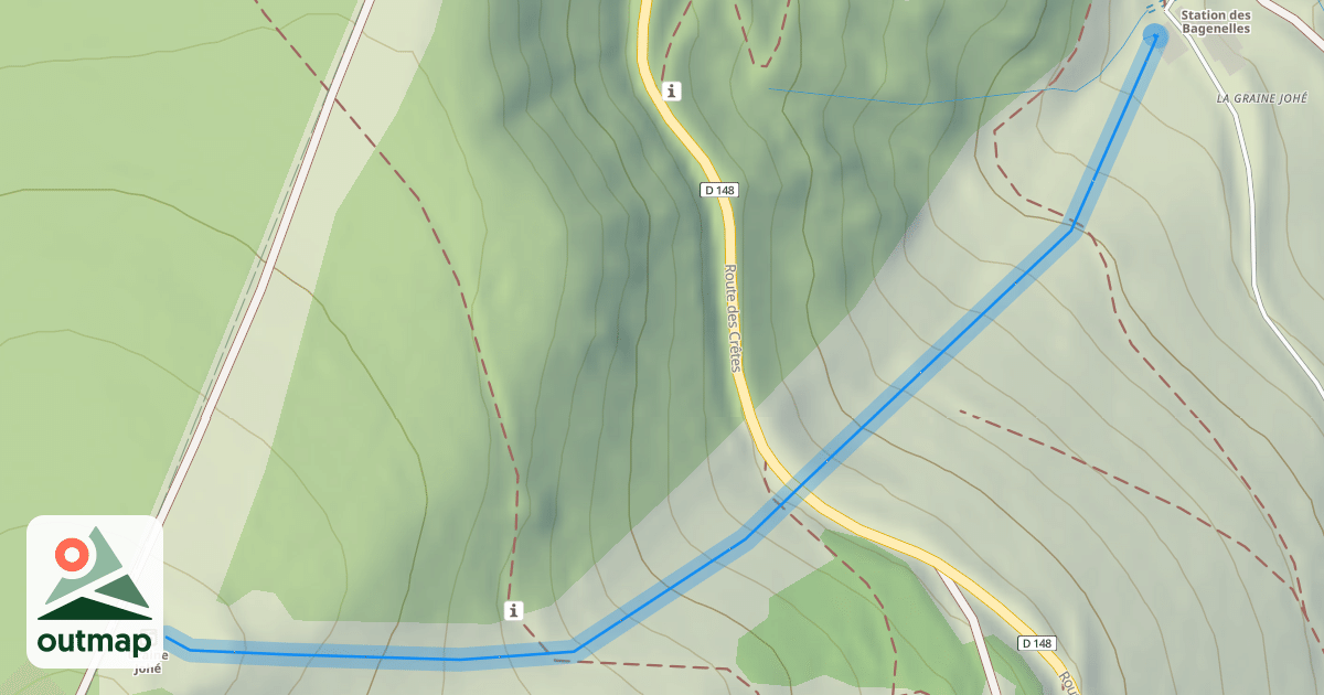 Map of La Graine Johé