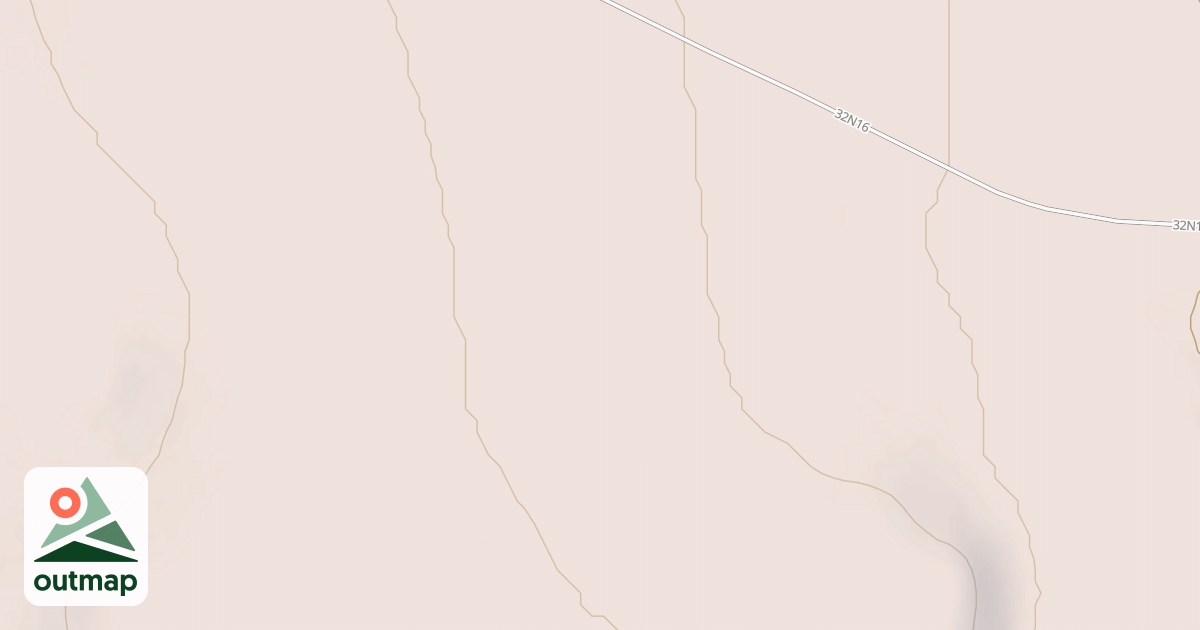 Map of E LAVA SPUR
