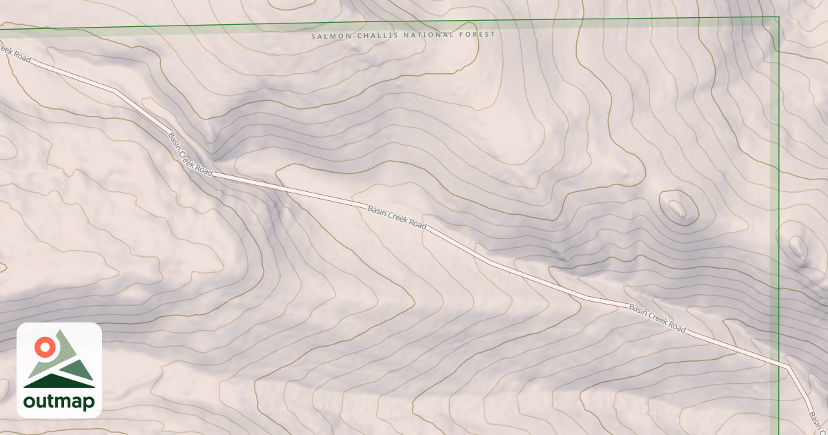 Map of BASIN CR