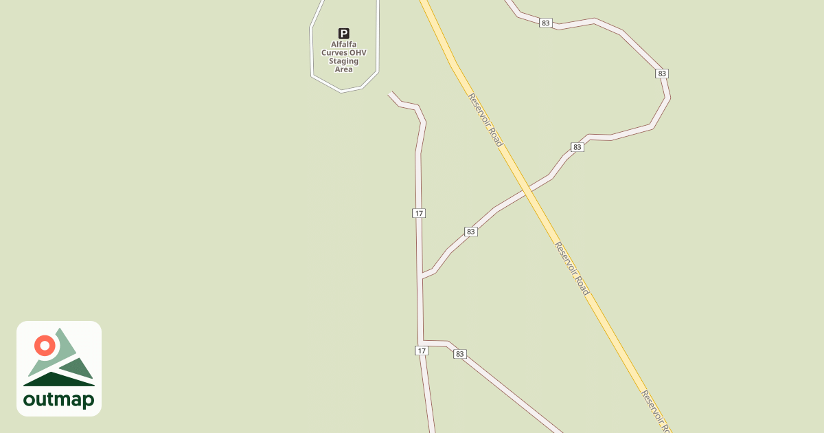 Map of Millican Plateau Tr 83