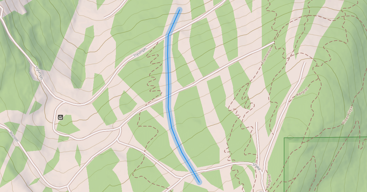 Map preview of Forerunner