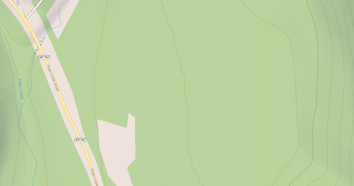 Map preview of EAST FORK FLAT