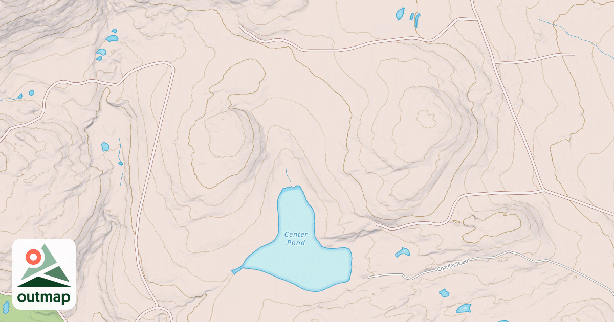 Map of Maine Statewide ATV Trails 126