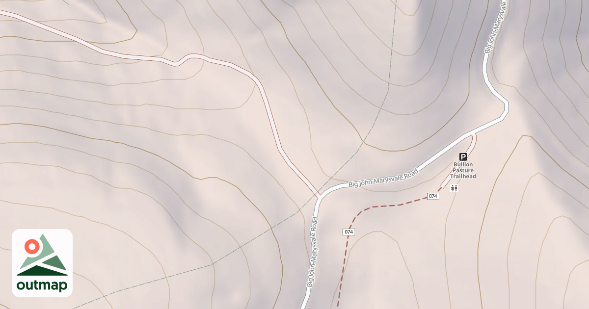 Map of 41055