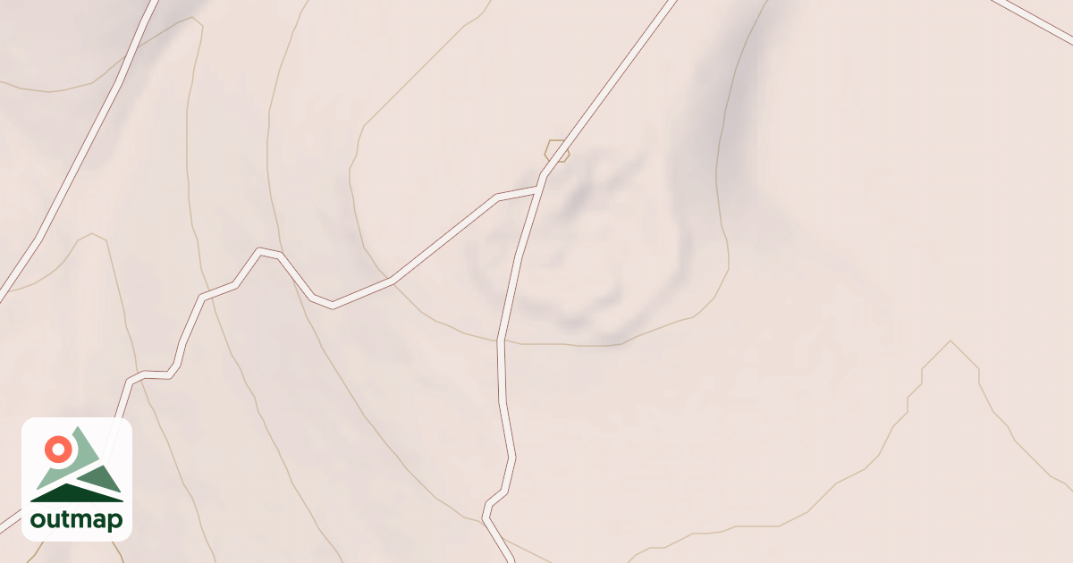 Map of Radar Hill OHV Trails