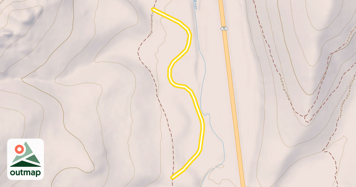 Map of Cabin Loop
