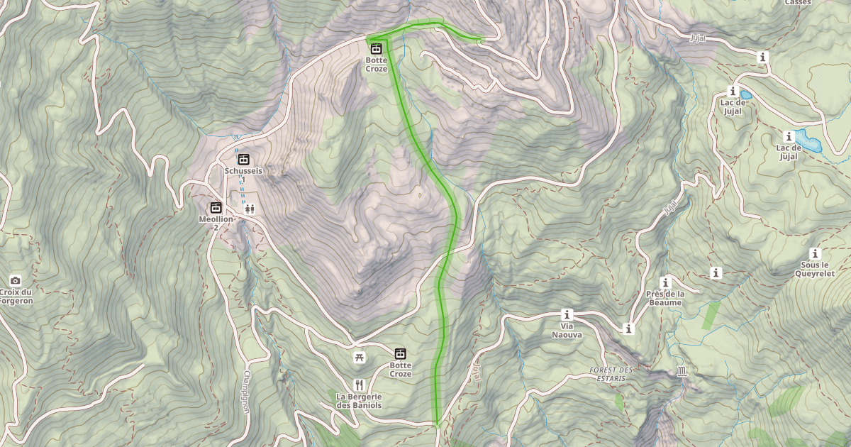 Map preview of Mézelle