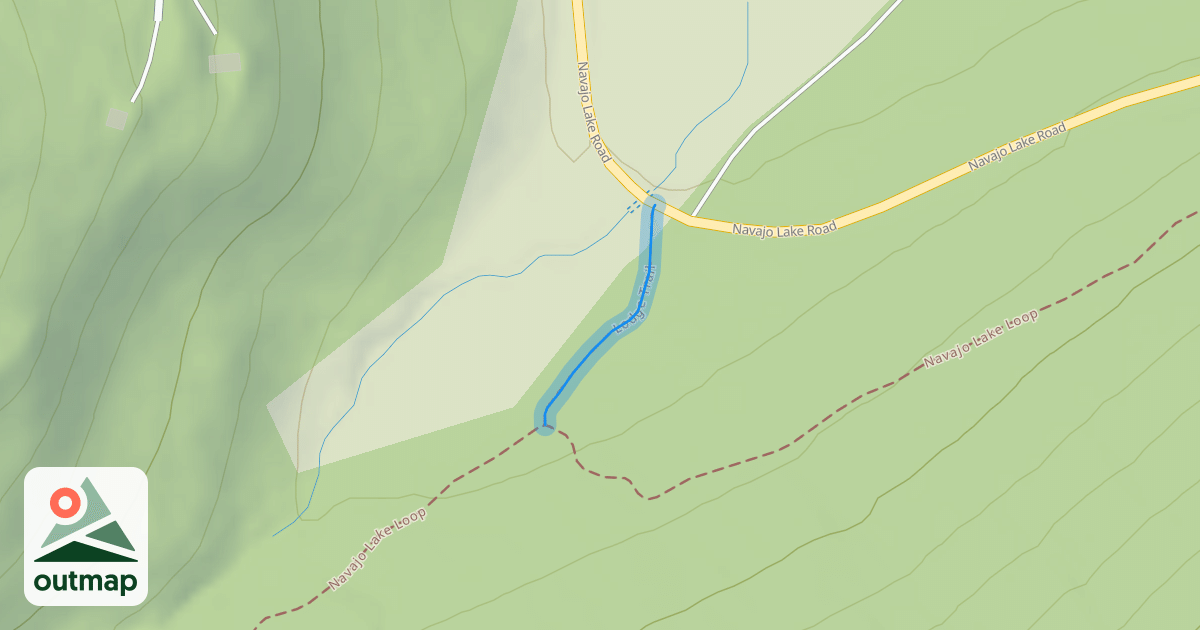 Map of Lodge Trail