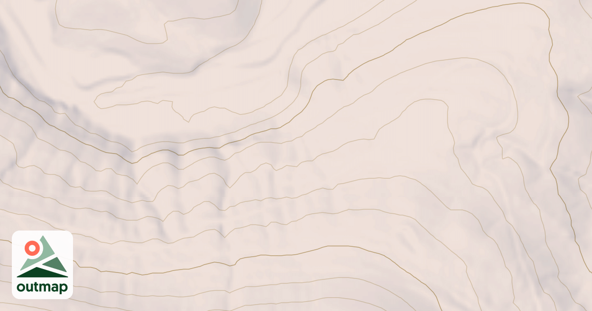 Map of RIGHT HAND BRANCH SPUR