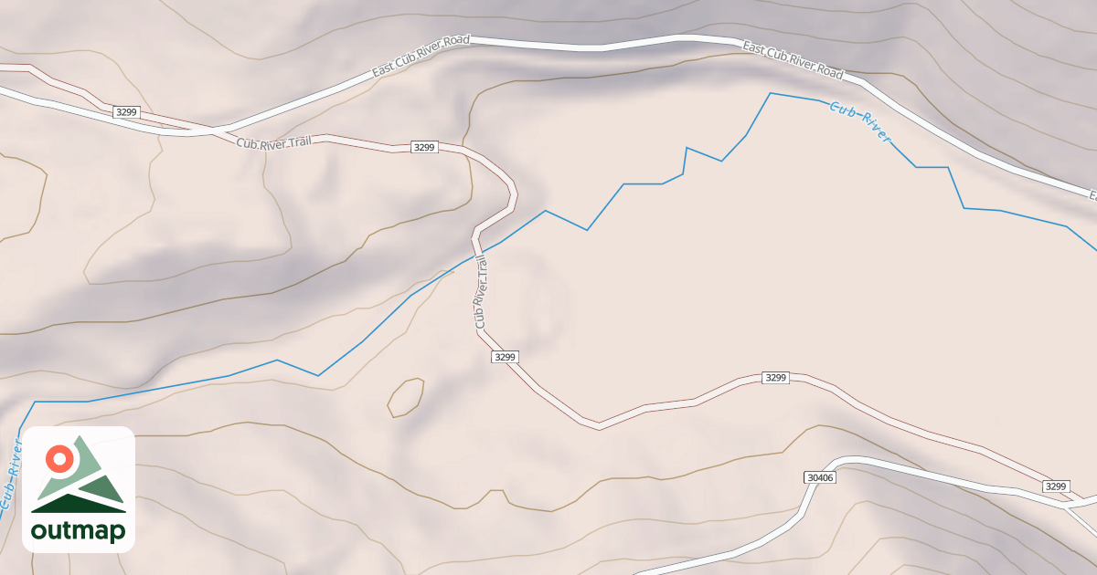 Map of Cub River Trail