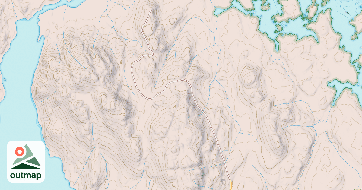 Map of BAY LAKE