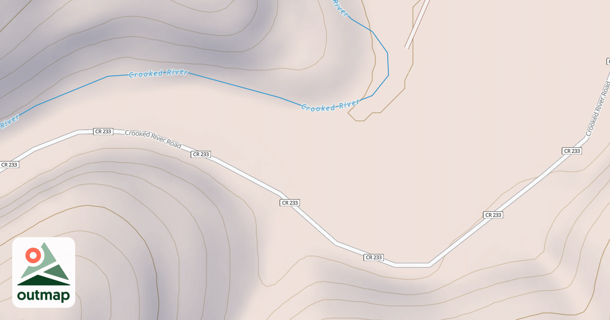 Map of CROOKED RIVER CAMP-5