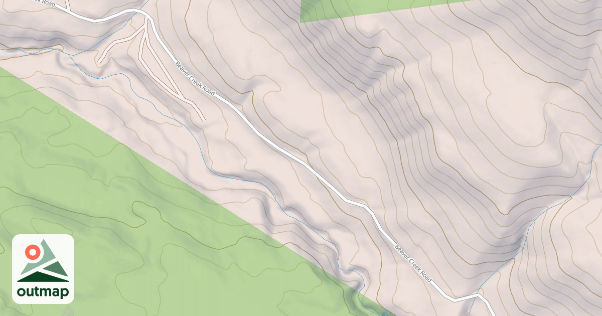 Map of BEAVER CREEK